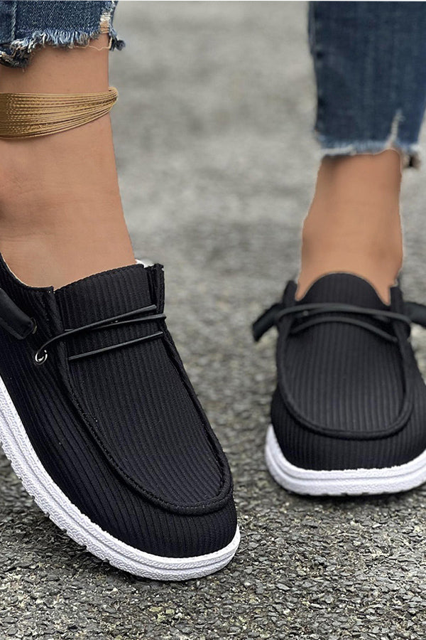 Casual Lace Up Loafers